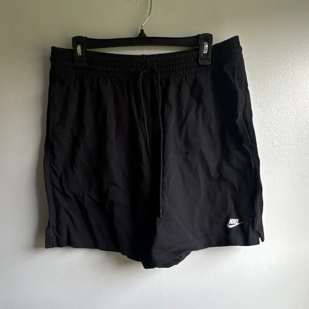 Nike Men’s Black Shorts Pockets Drawstring M
